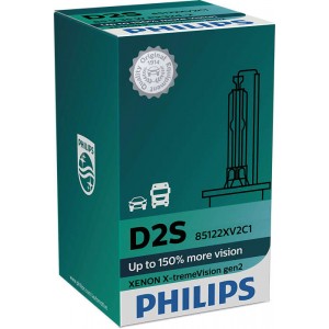 Ampoule Philips D2S X-tremevision 85122XV2 gen2 +150% - 59,95 €