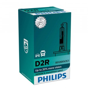 Ampoule Philips D2R X-tremevision 85126XV2 gen2 +150% - 59,95 €